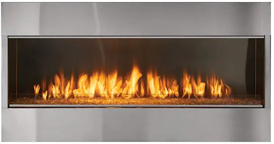 Monessen 48" Lanai Outdoor Linear Fireplace with IntelliFire Ignition System Single-Sided