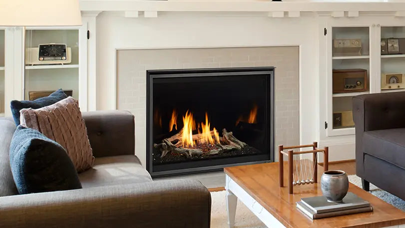 Majestic 36" Meridian Modern Gas Fireplace with IntelliFire Touch Ignition - NG