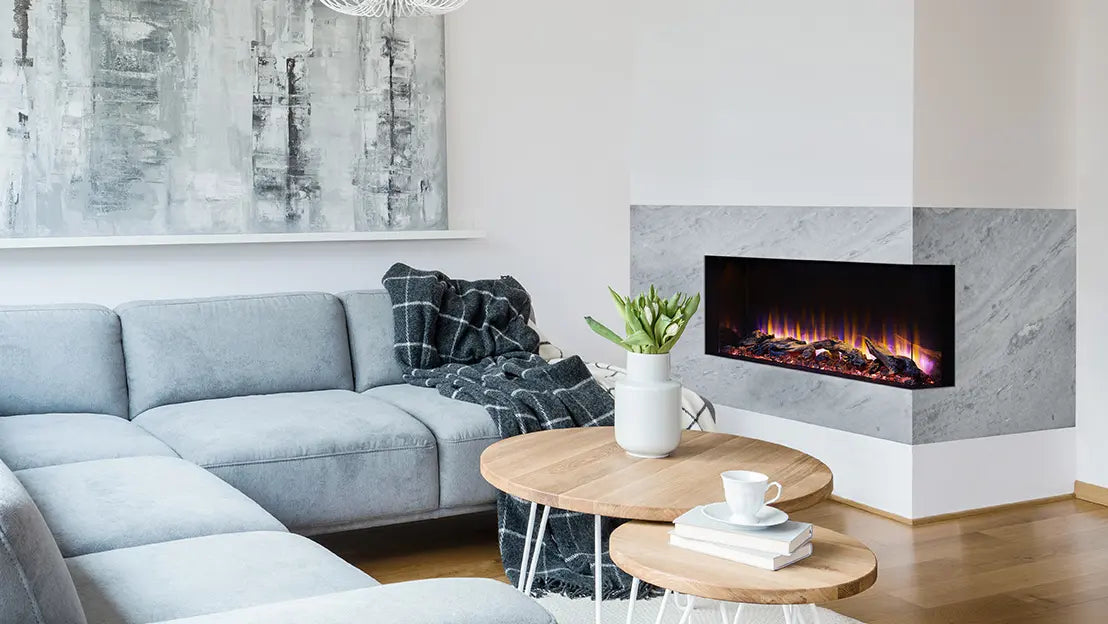 Trinity Fireplace Triangular Simplifire 43