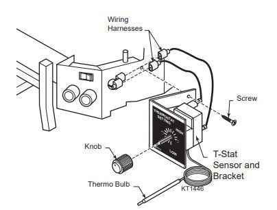 Monessen Thermostat Bulb Sensor for Millivolt Models ...